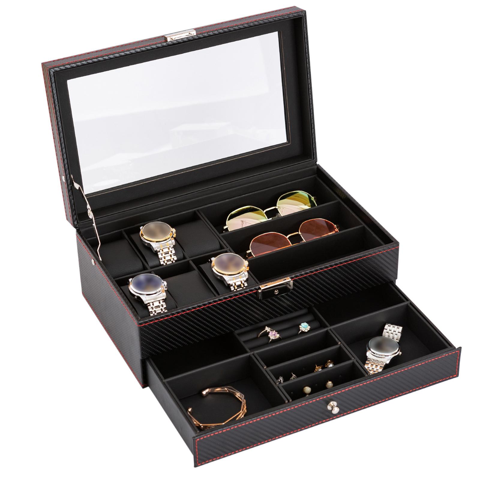 Jewelry Y Watches - Jewelry Display Case Container Portable Watch
