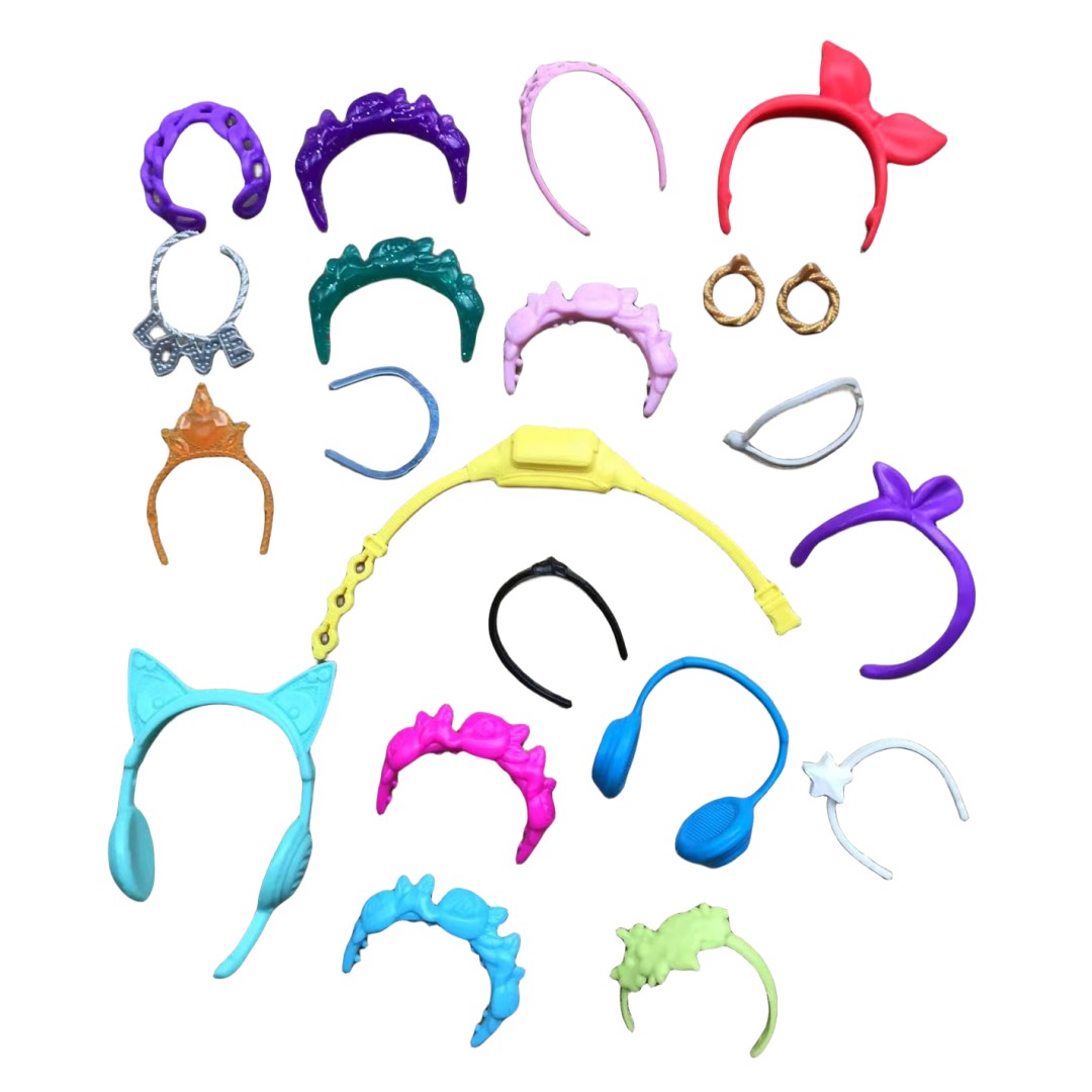 Jewelry Stores Watches - Multi-Shape Doll Headband Earrings Necklace Watch
