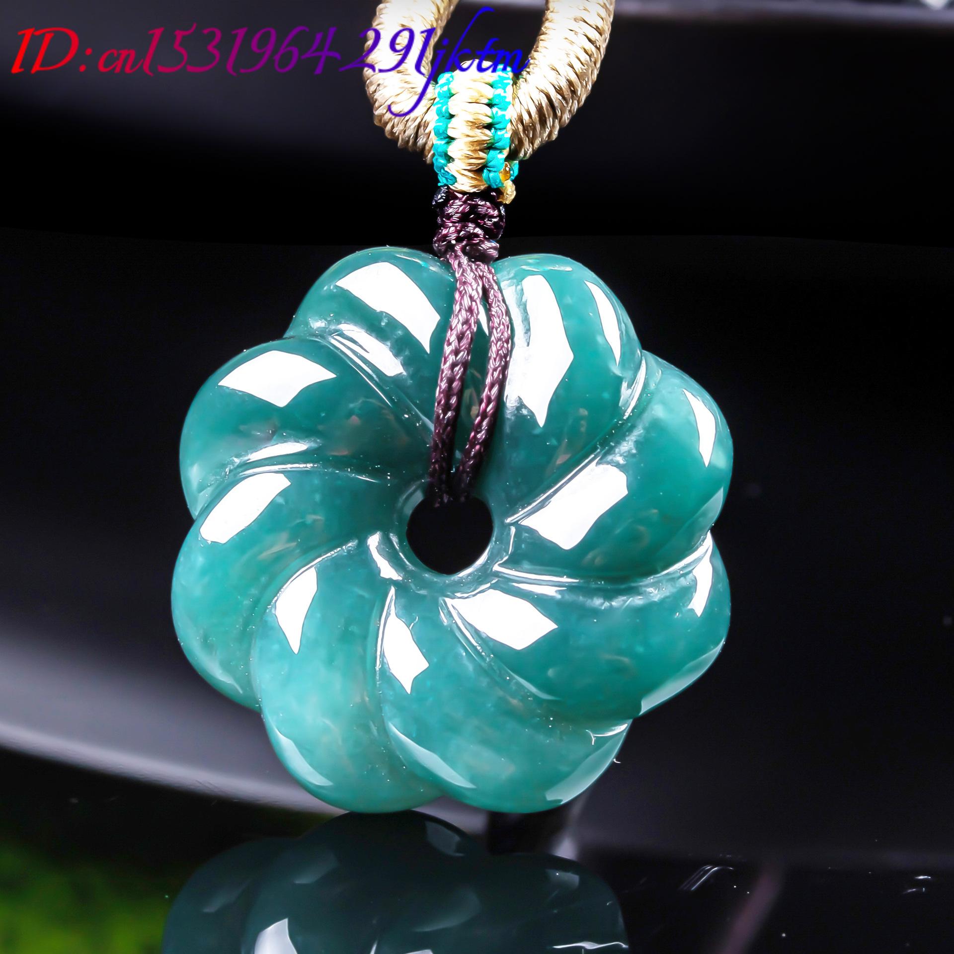 Natural Burmese Jadeite Flower - Jewelry & Watches Store recension och pris