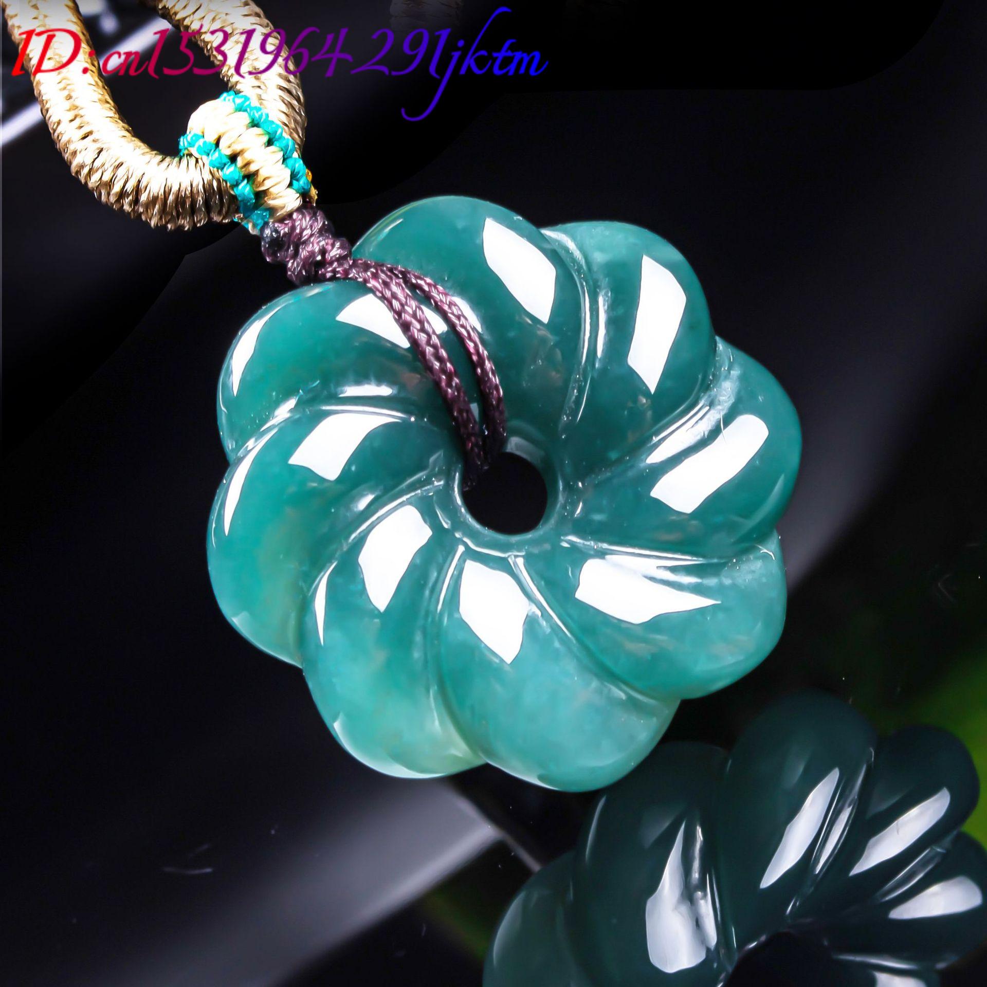 Natural Burmese Jadeite Flower - Jewelry & Watches Store recension och pris