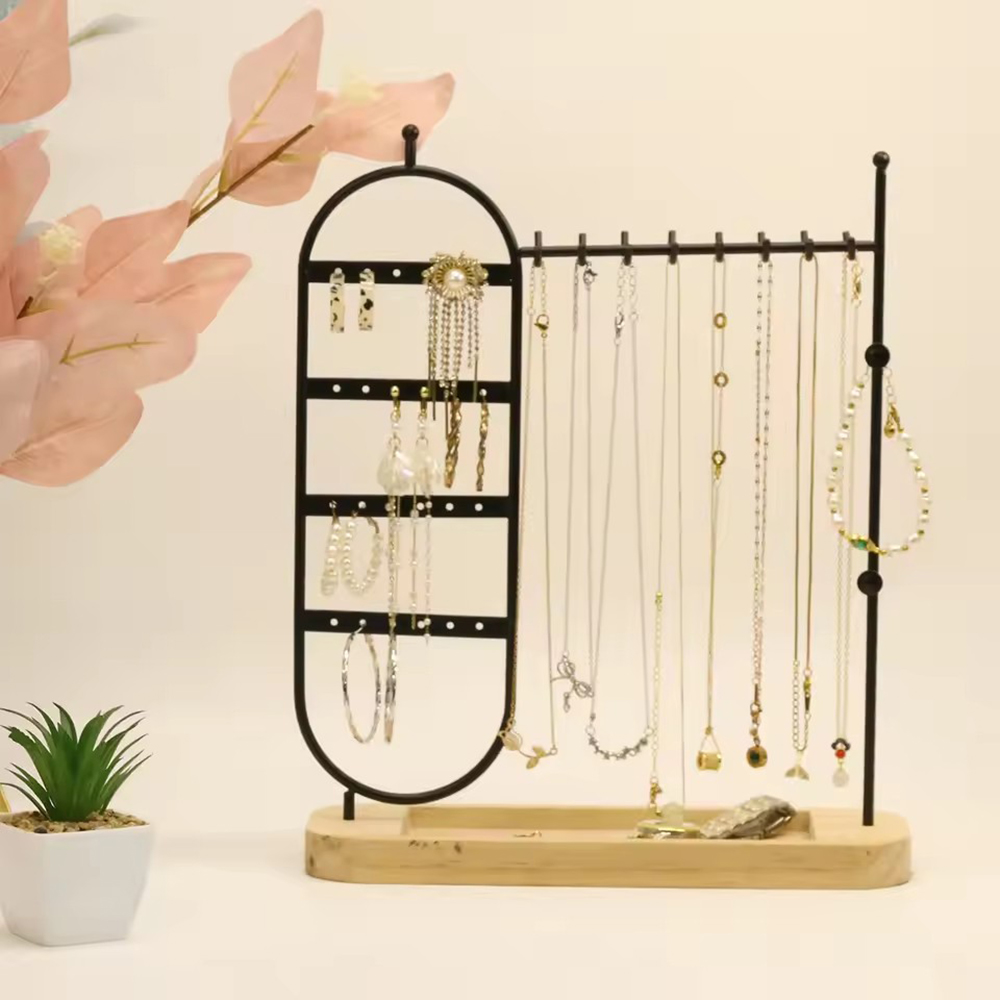 1 desktop solid wood base jewe - Jewelry And Watches Stores recension och pris