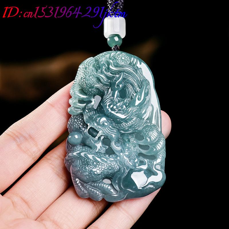 Natural Burmese Jadeite Dragon - Jewelry & Watches Store recension och pris