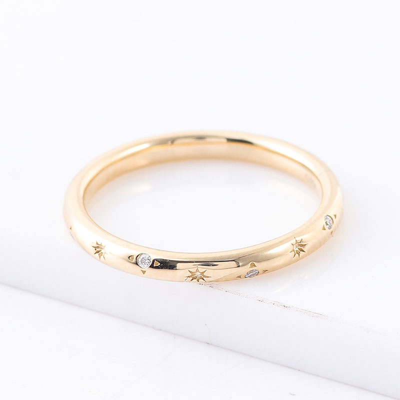Provence 10K/14K/18K Moissanit - Moissanite Ring recension och pris