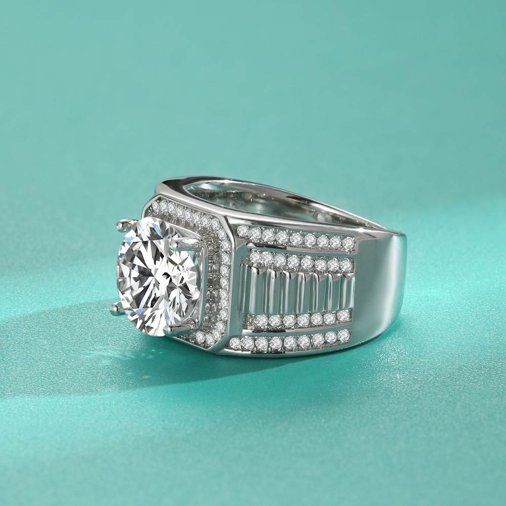 1 2 5 Carat D Color Moissanite - Moissanite Ring recension och pris