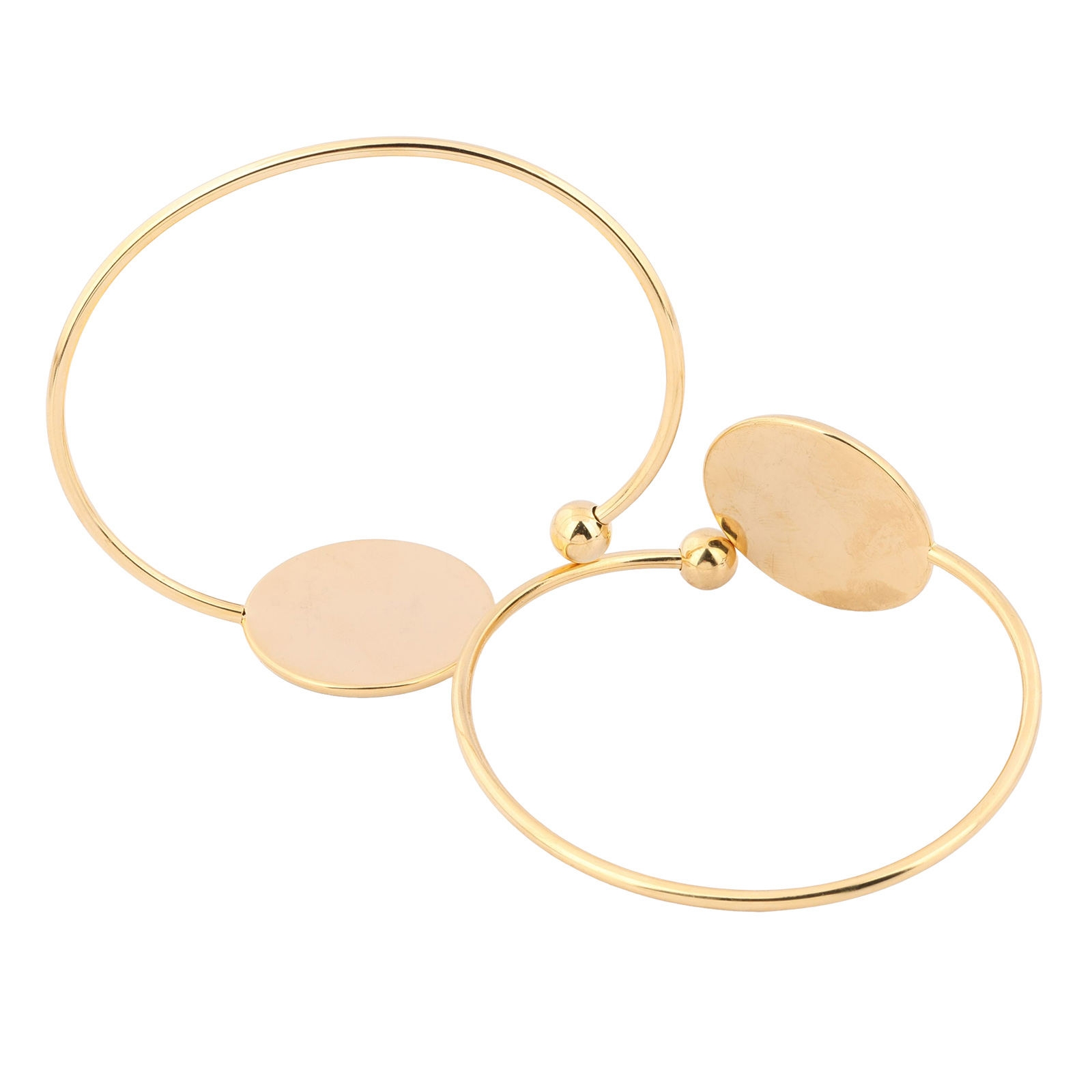 2pcs Fit 30mm Cabochon Bangle  - Cuff Bangle Bracelet recension och pris