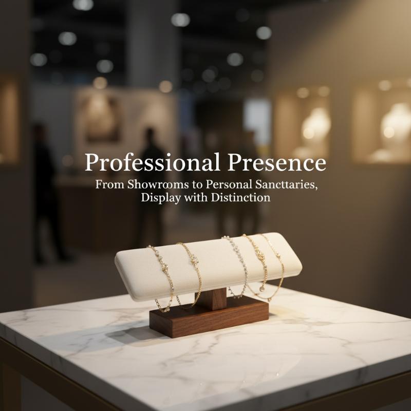 Walnut Solid Wood Jewelry Disp - Jewelry And Watches Exhibition recension och pris