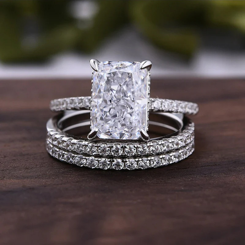 Gold Plated Coppers925Sterling - Moissanite Ring recension och pris