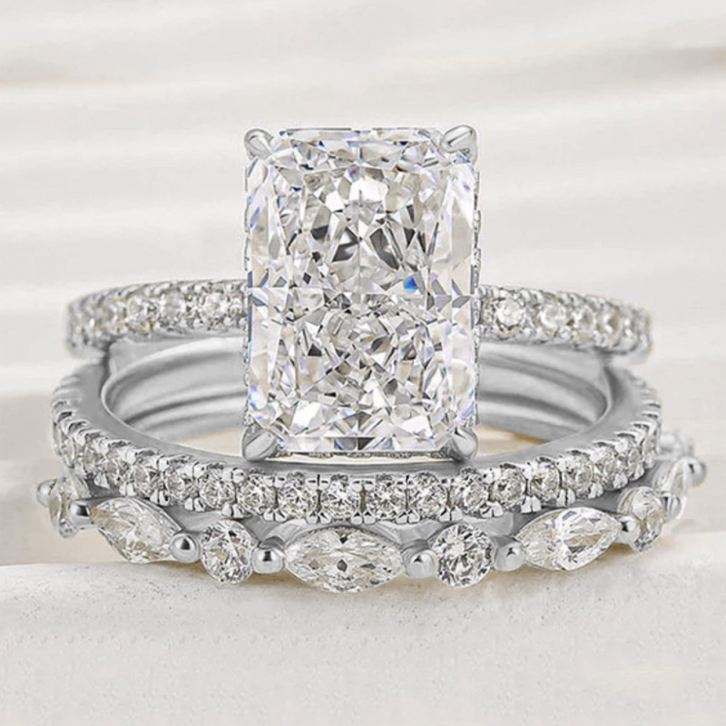 Gold Plated Coppers925Sterling - Moissanite Ring recension och pris