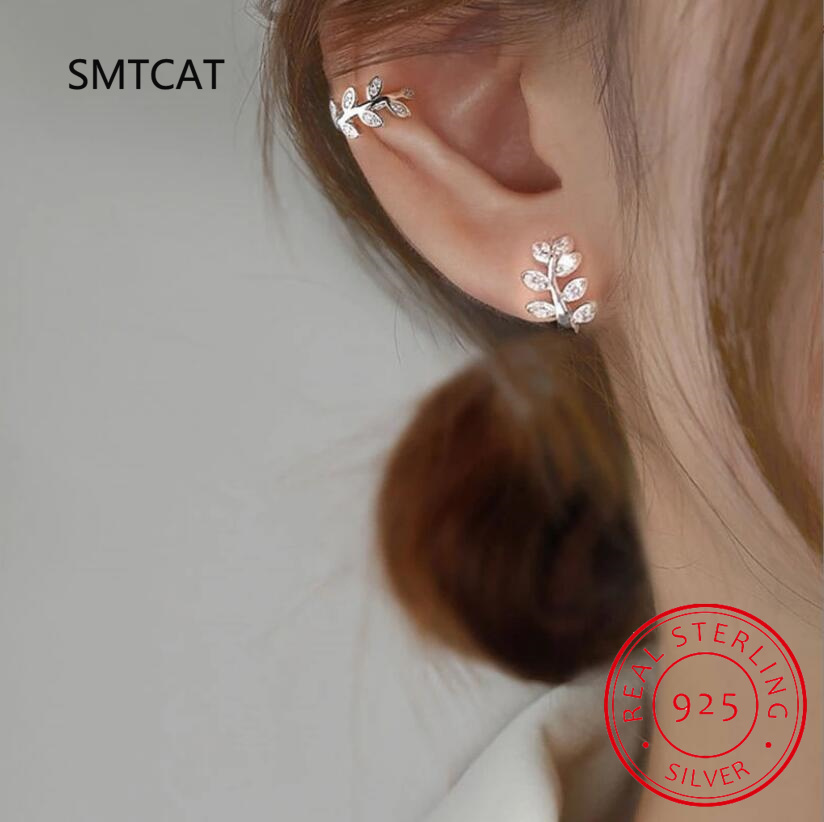 925 Sterling Silver Ear Cuff F - Ear Cuff No Piercing recension och pris