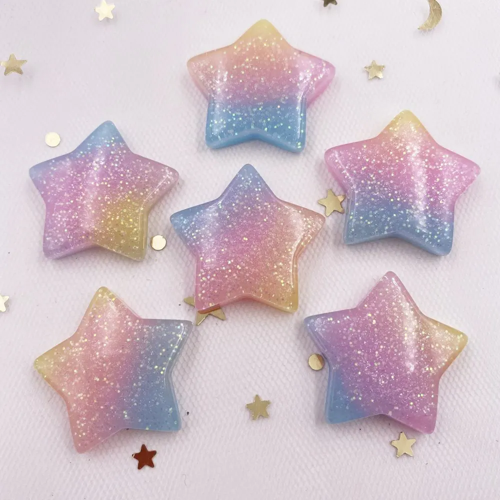 10PCS Glitter Kawaii Resin Col - Paradise Jewelry & Watches Llc recension och pris