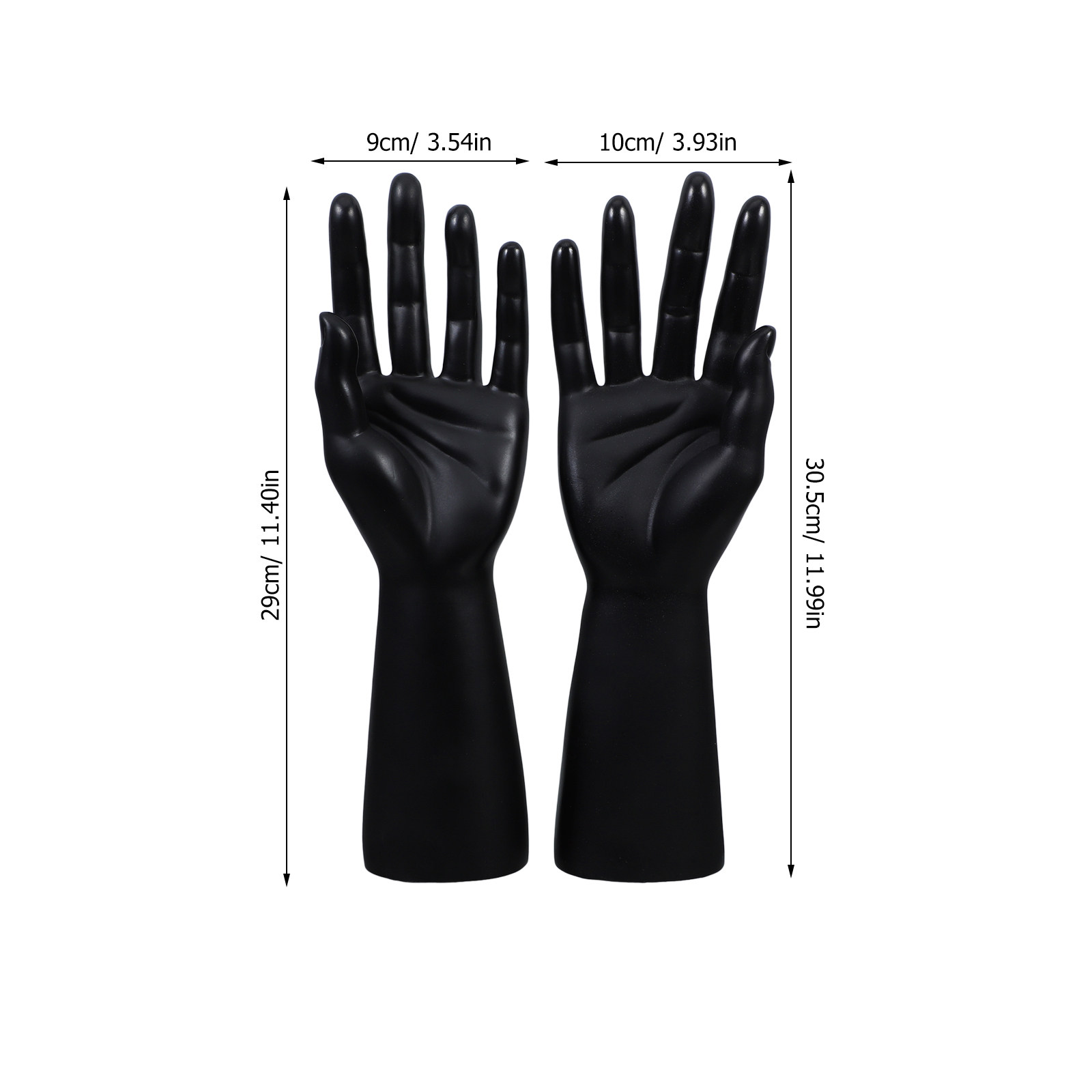 2Pcs Realistic Skin Tone Manne - Jewelry And Watches Exhibition recension och pris