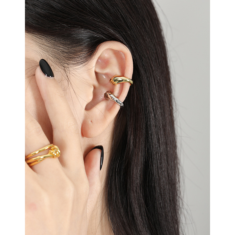 F.I.N.S 1PC Minimalism Irregul - Ear Cuff No Piercing recension och pris