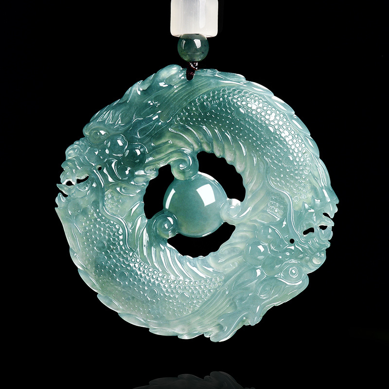 Natural Real Emerald Blue Wate - Jewelry & Watches Store recension och pris