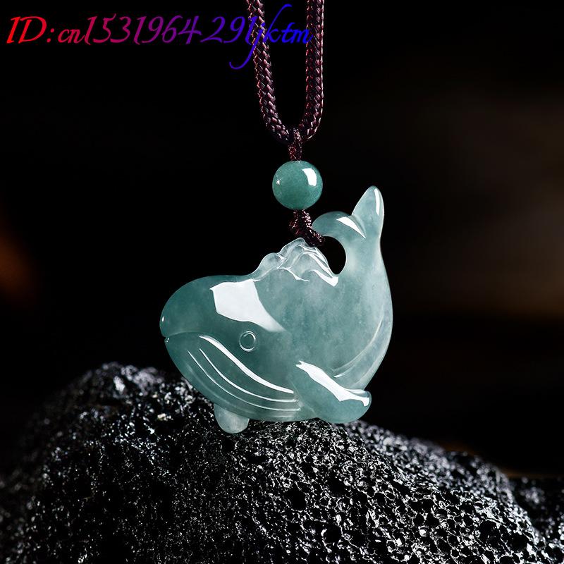 Natural Burmese Jadeite Whale  - Jewelry & Watches Store recension och pris