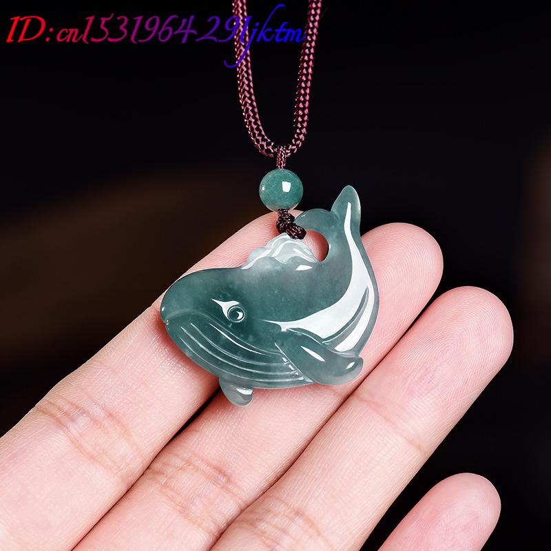 Natural Burmese Jadeite Whale  - Jewelry & Watches Store recension och pris