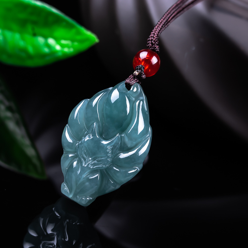 Natural Burmese Jadeite Fox Pe - Jewelry & Watches Store recension och pris