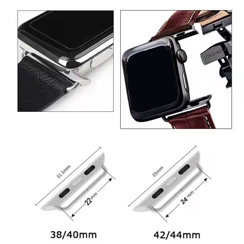2pcs Stainless Steel Connector - Jewelry Stores Watches recension och pris
