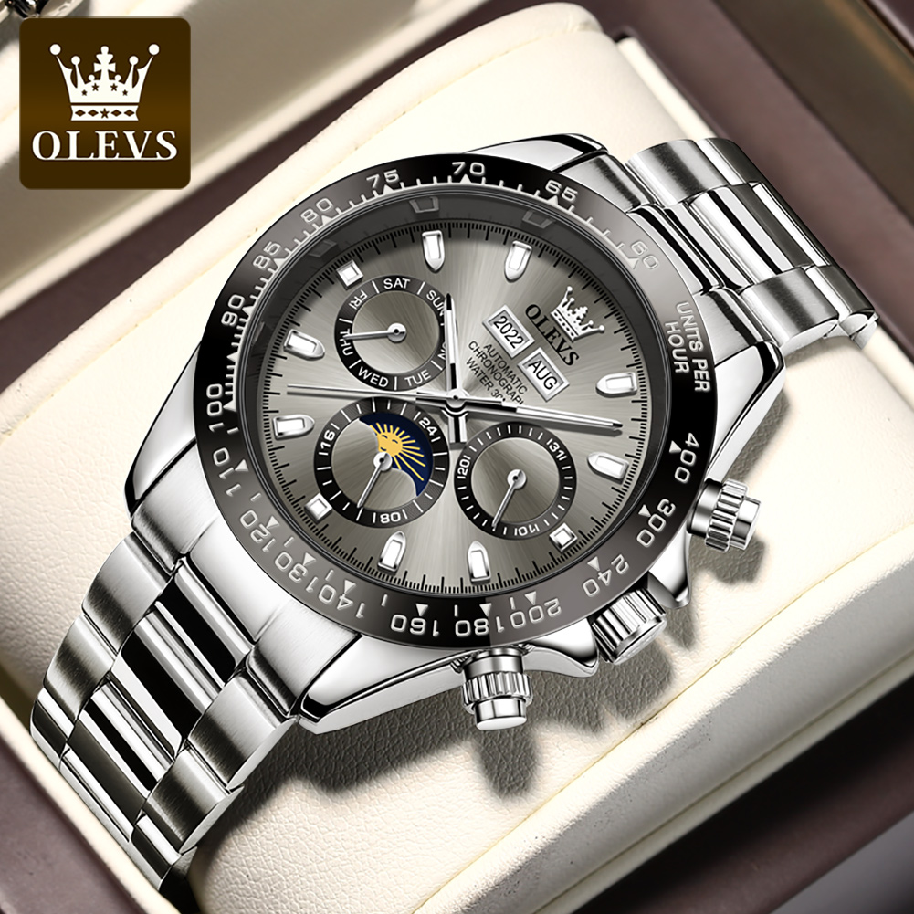 OLEVS 6654 Luxury Mens Watch C - Cartier Watch Tank recension och pris