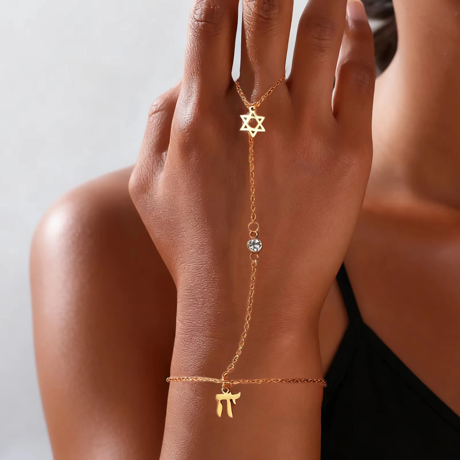 Jewish Star of David Hebrew Le - Jewelry & Watches Store recension och pris