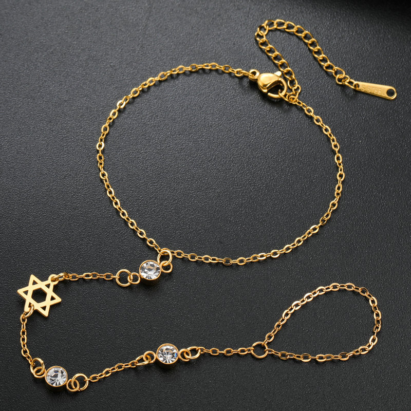 Jewish Star of David Hebrew Le - Jewelry & Watches Store recension och pris