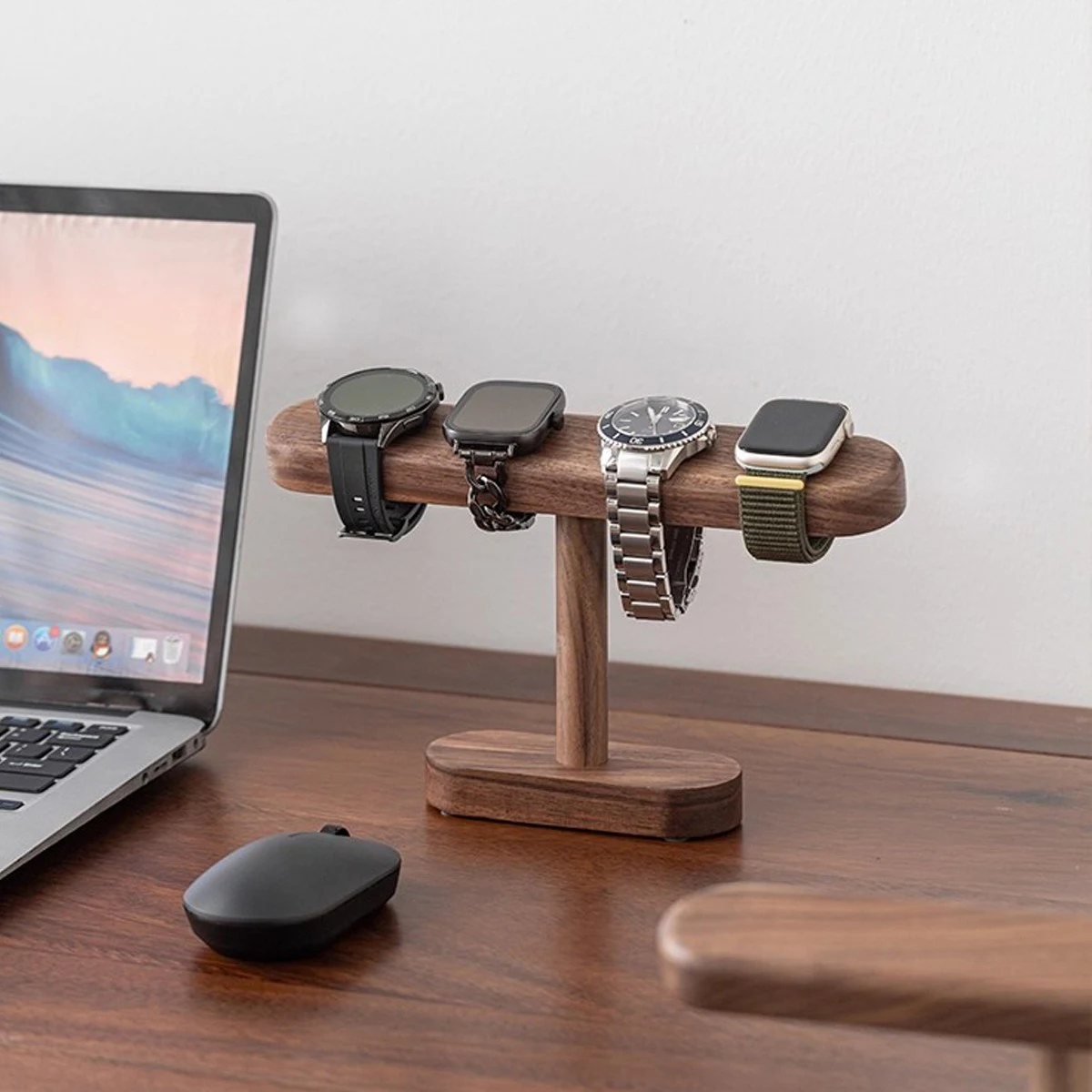 Walnut Wooden Jewelry Organize - Jewelry And Watches Exhibition recension och pris