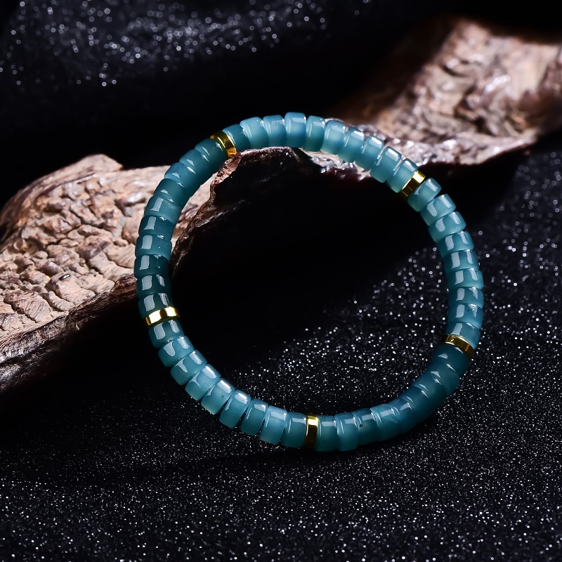 Natural Jadeite Blue Water Aba - Jewelry & Watches Store recension och pris