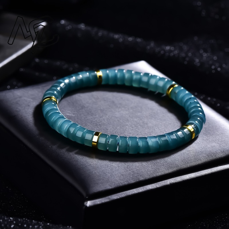 Natural Jadeite Blue Water Aba - Jewelry & Watches Store recension och pris