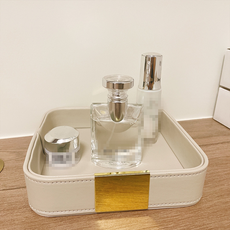 Leather Desk Tray Desktop Stor - Jewelry And Watches Stores recension och pris