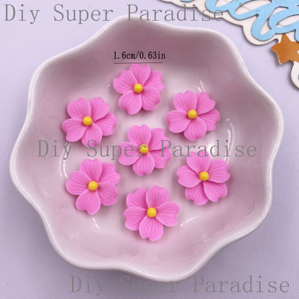 50Pcs Resin Colorful 16mm Flow - Paradise Jewelry & Watches Llc recension och pris