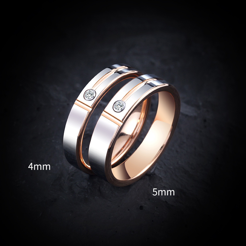 Wedding Rings for Men Women Ro - Moissanite Ring recension och pris