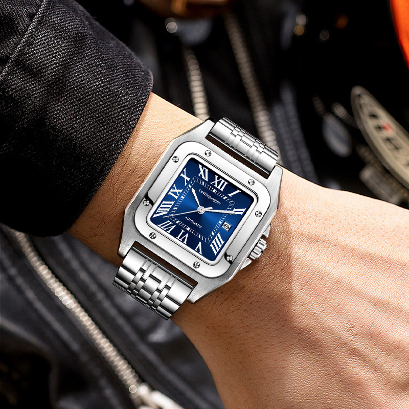 High-End Luxury Square Automat - Cartier Watch Tank recension och pris