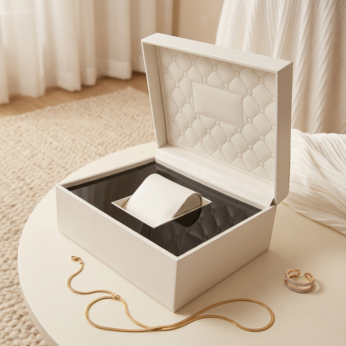 Factory Stock Watch Case Strai - Jewelry And Watches Exhibition recension och pris