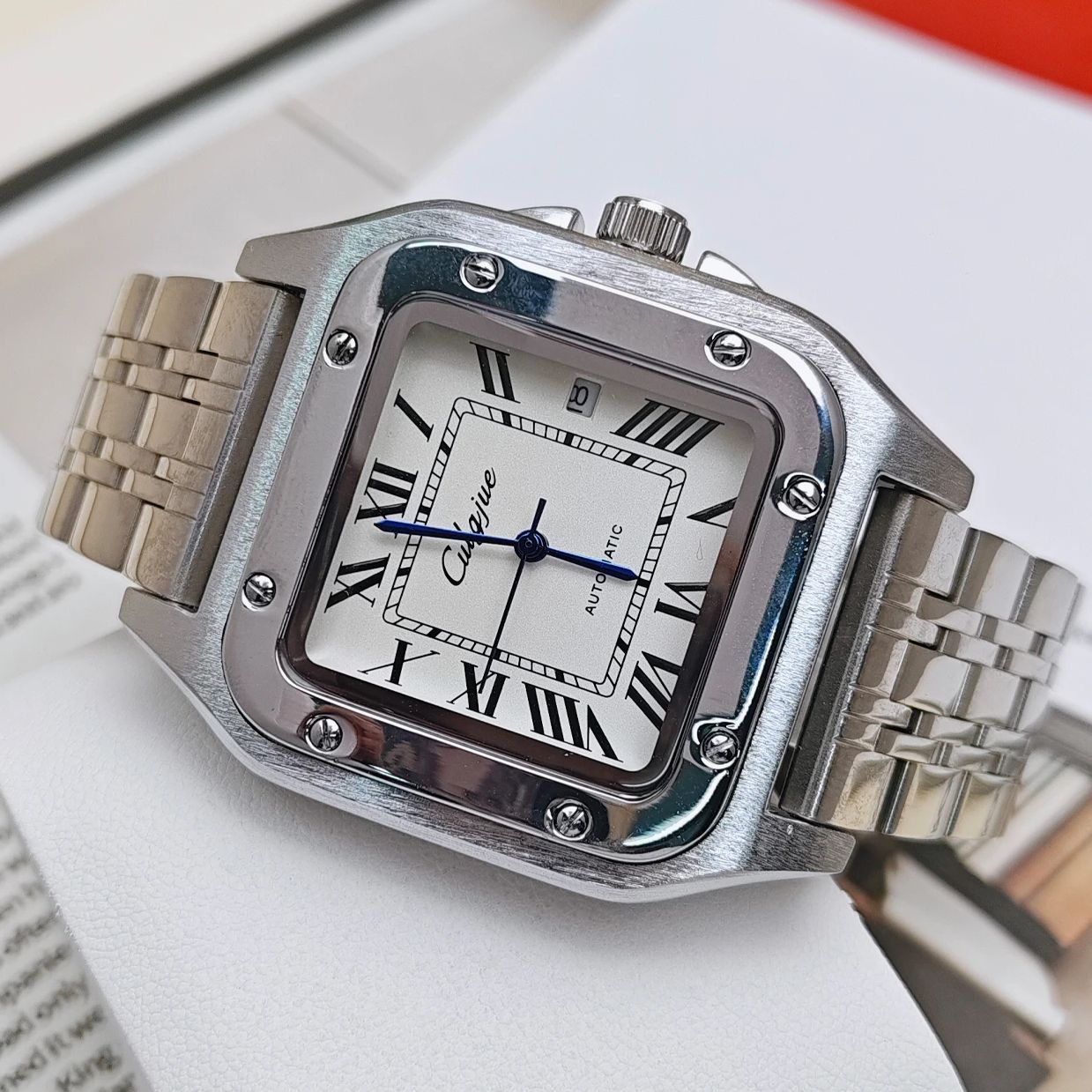 Top Luxury Business Men's Watc - Cartier Watch Tank recension och pris