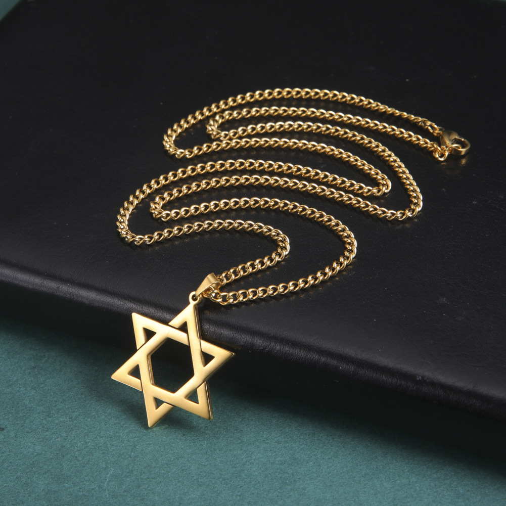 Stainless Steel Star of David  - Jewelry & Watches Store recension och pris