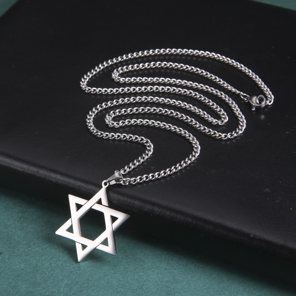Stainless Steel Star of David  - Jewelry & Watches Store recension och pris