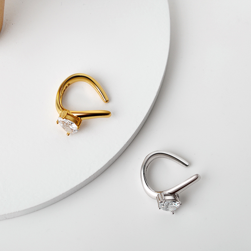 ORSA JEWELS Soild 925 Sterling - Ear Cuff No Piercing recension och pris