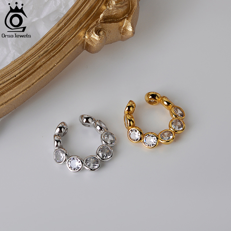 ORSA JEWELS Soild 925 Sterling - Ear Cuff No Piercing recension och pris
